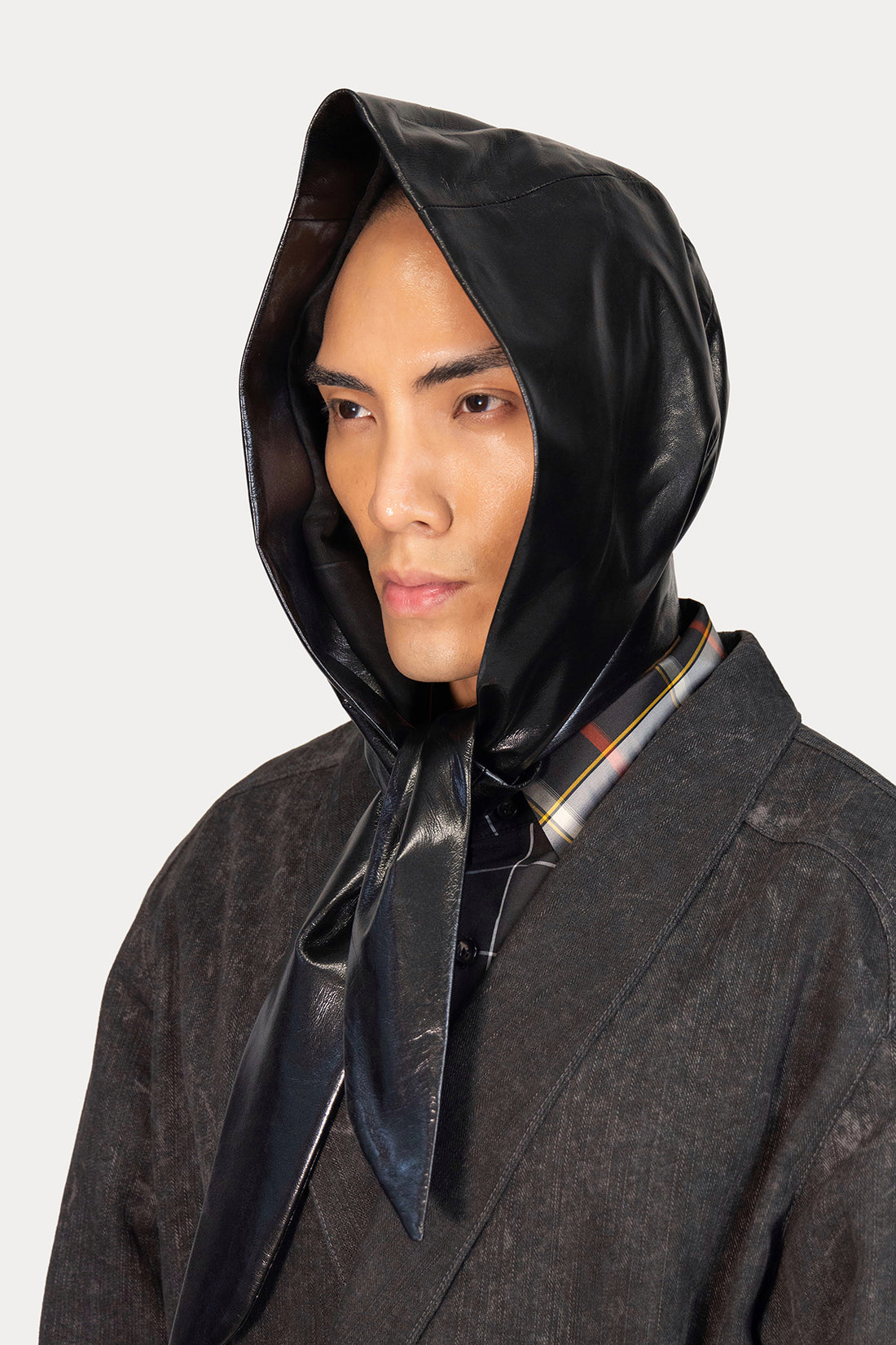 Head Scarf in Glazed Lamb