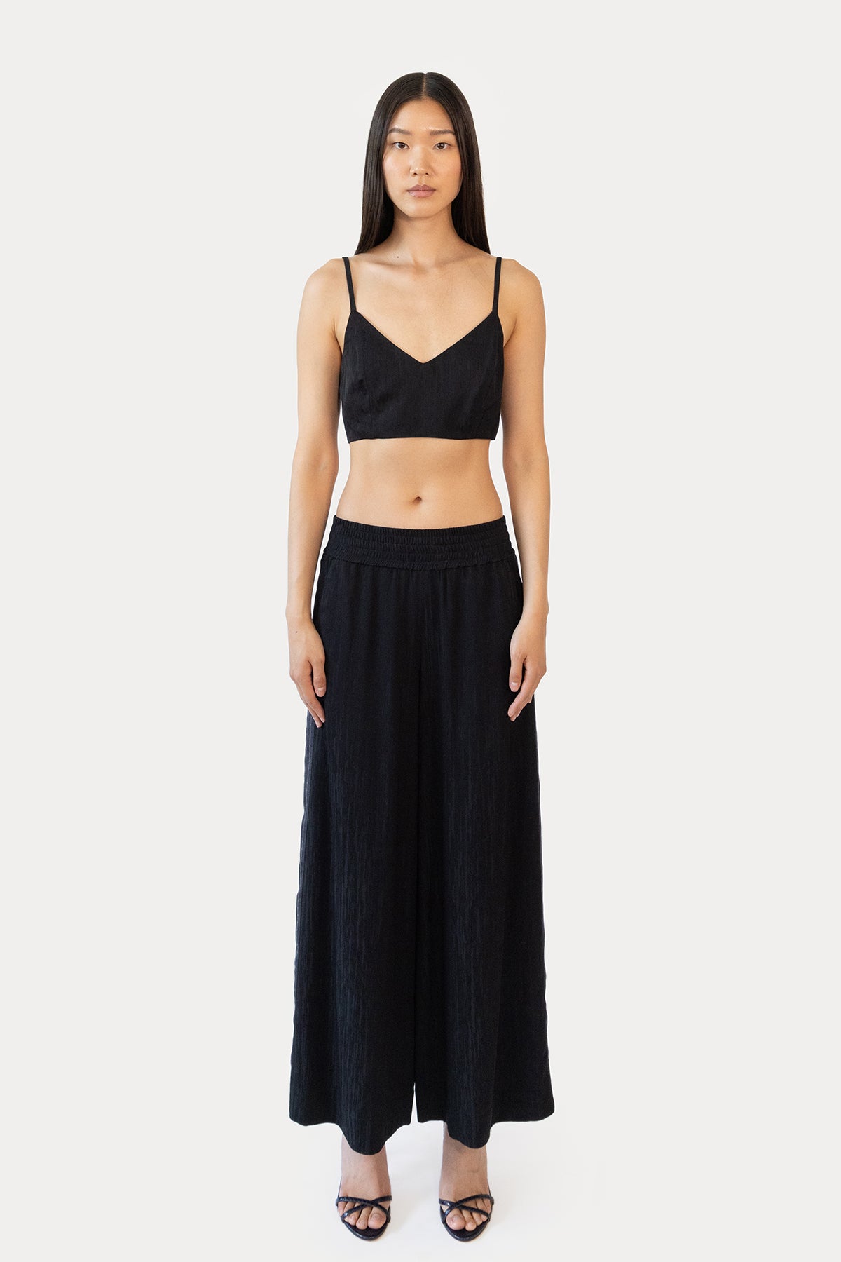 Drawstring Pant in Liquid Jacquard – Occhii