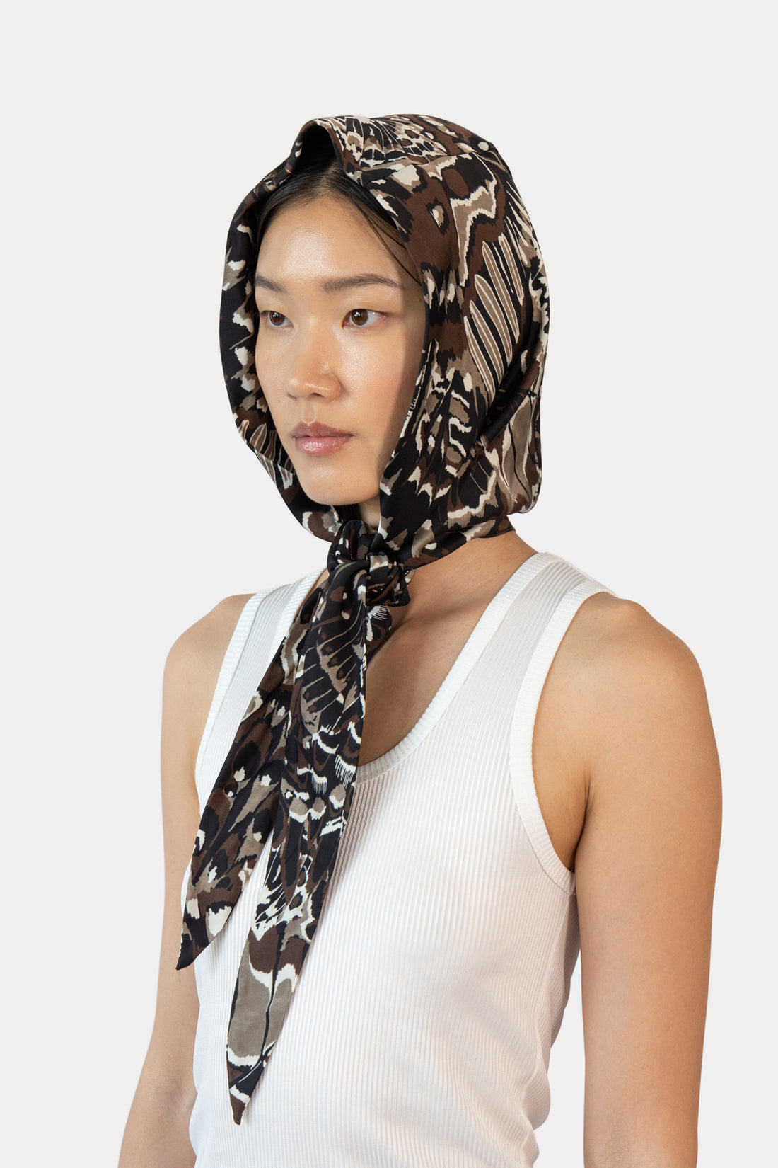 Head Scarf in Butterfly Camo