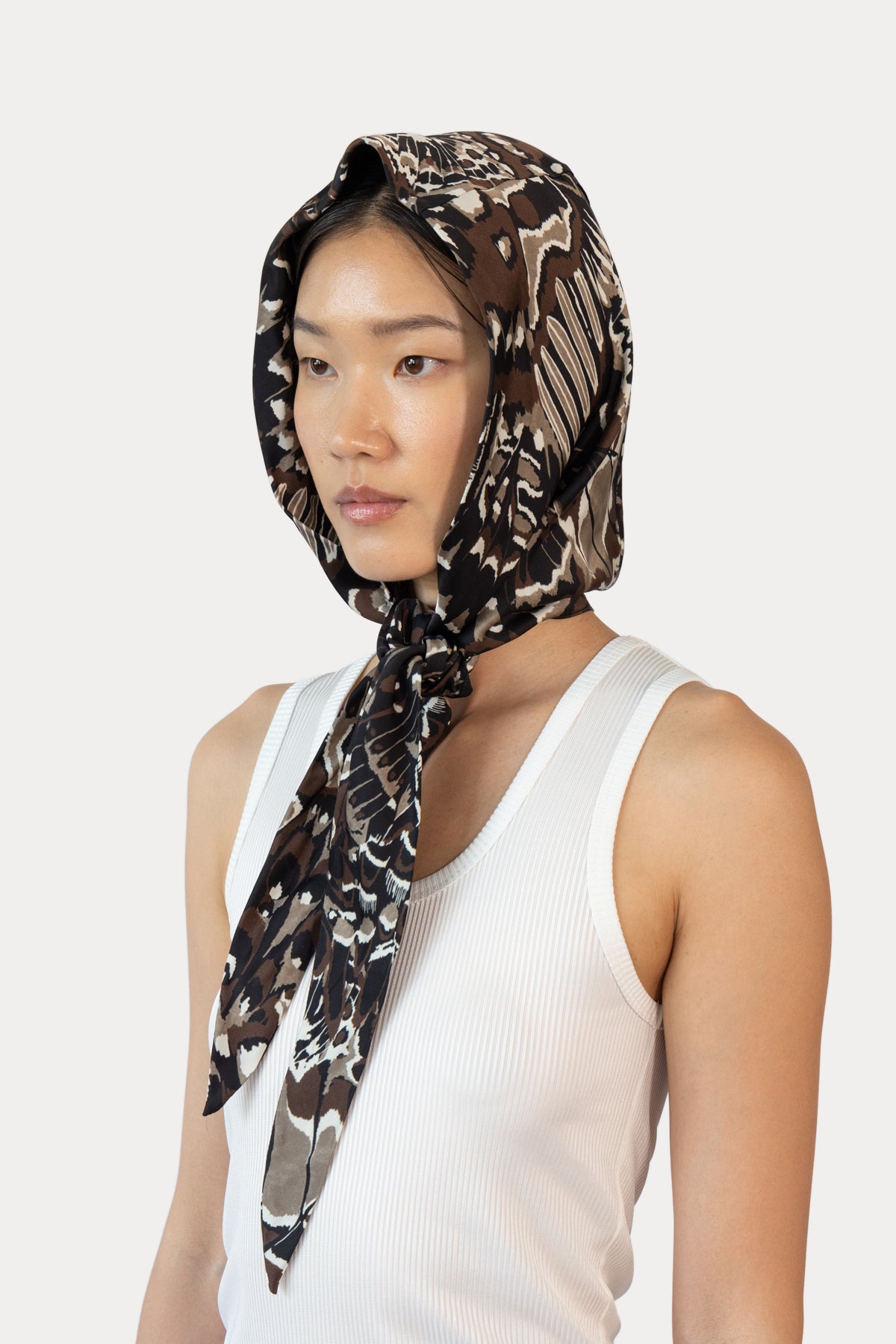 Head Scarf in Butterfly Camo