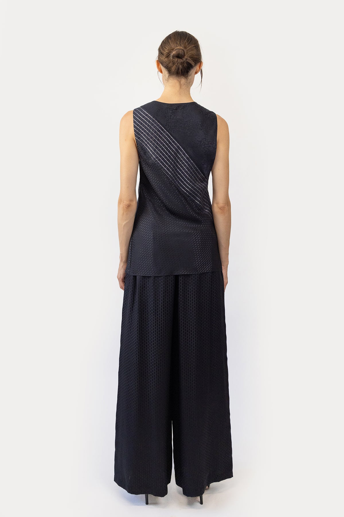 Tank in Bias Silk Combo