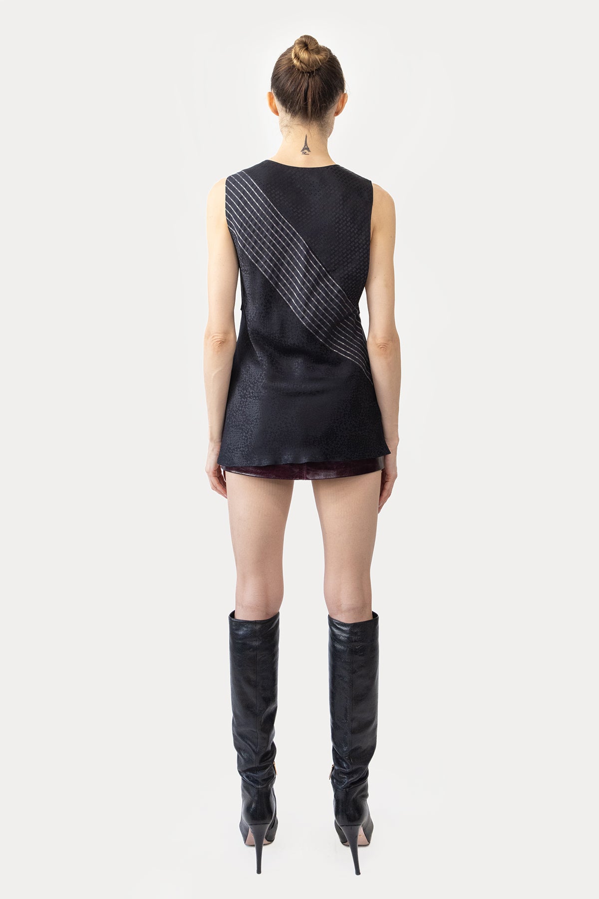 Tank in Bias Silk Combo