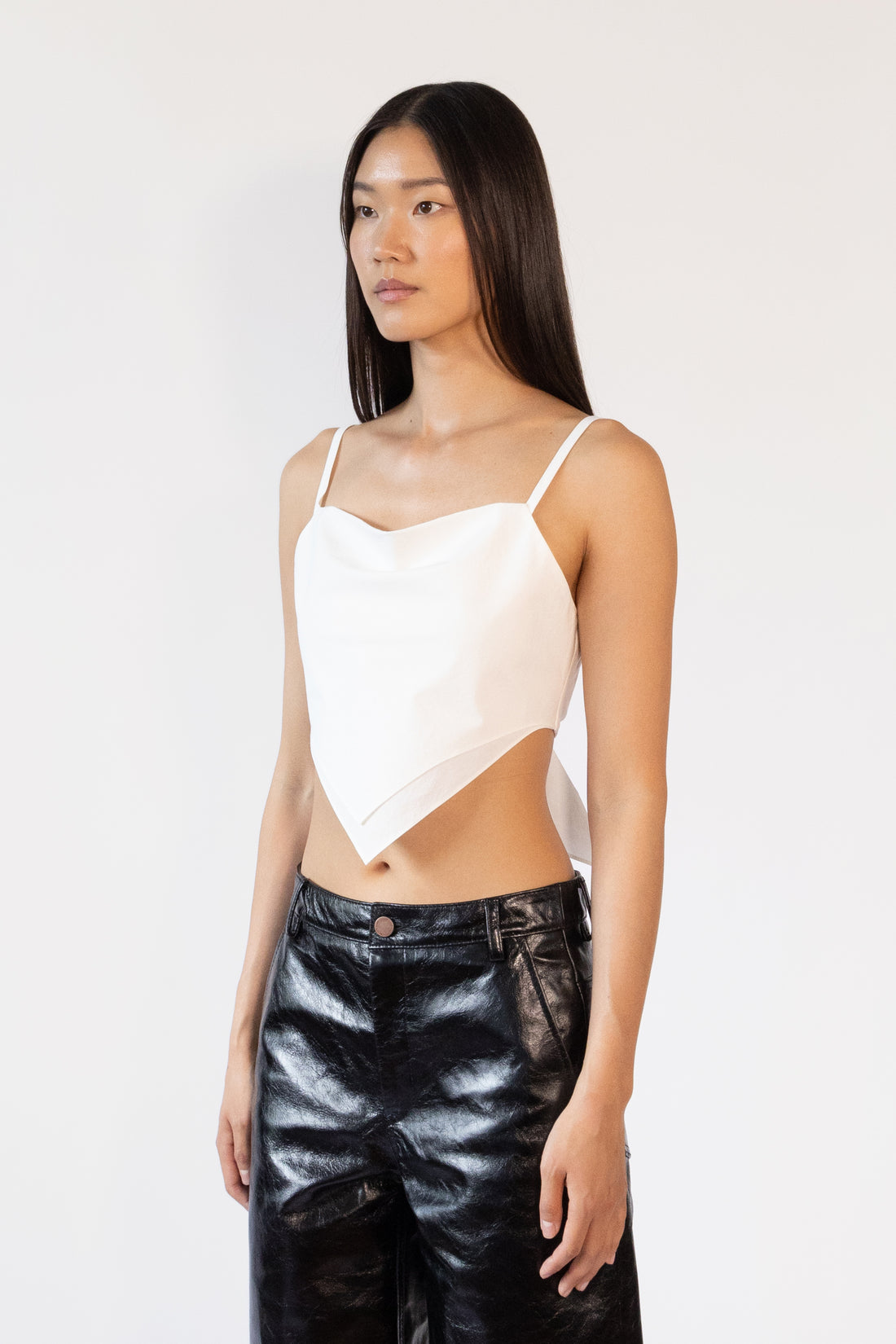 Tie Top in Poplin