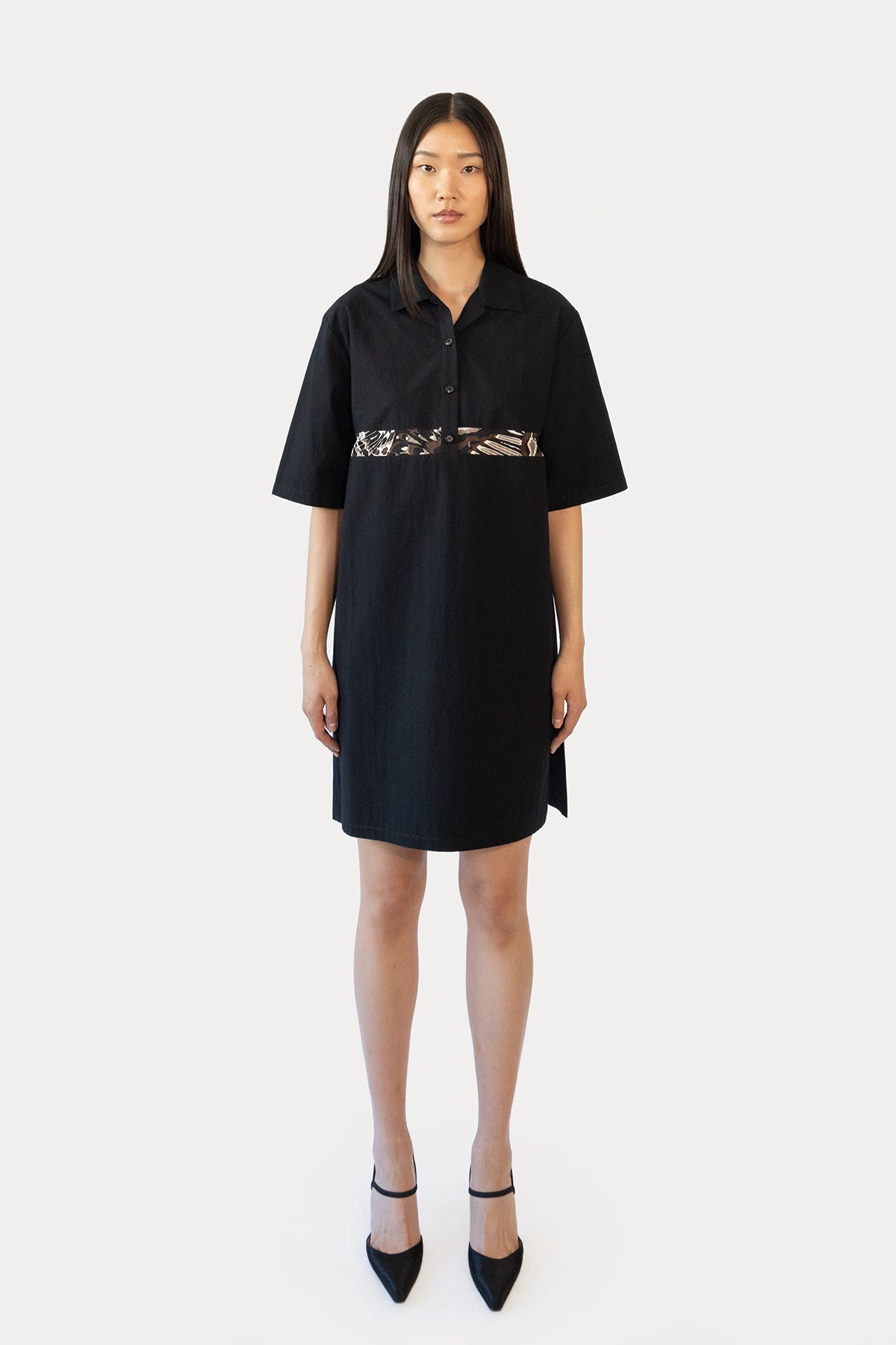 Polo Dress in Poplin