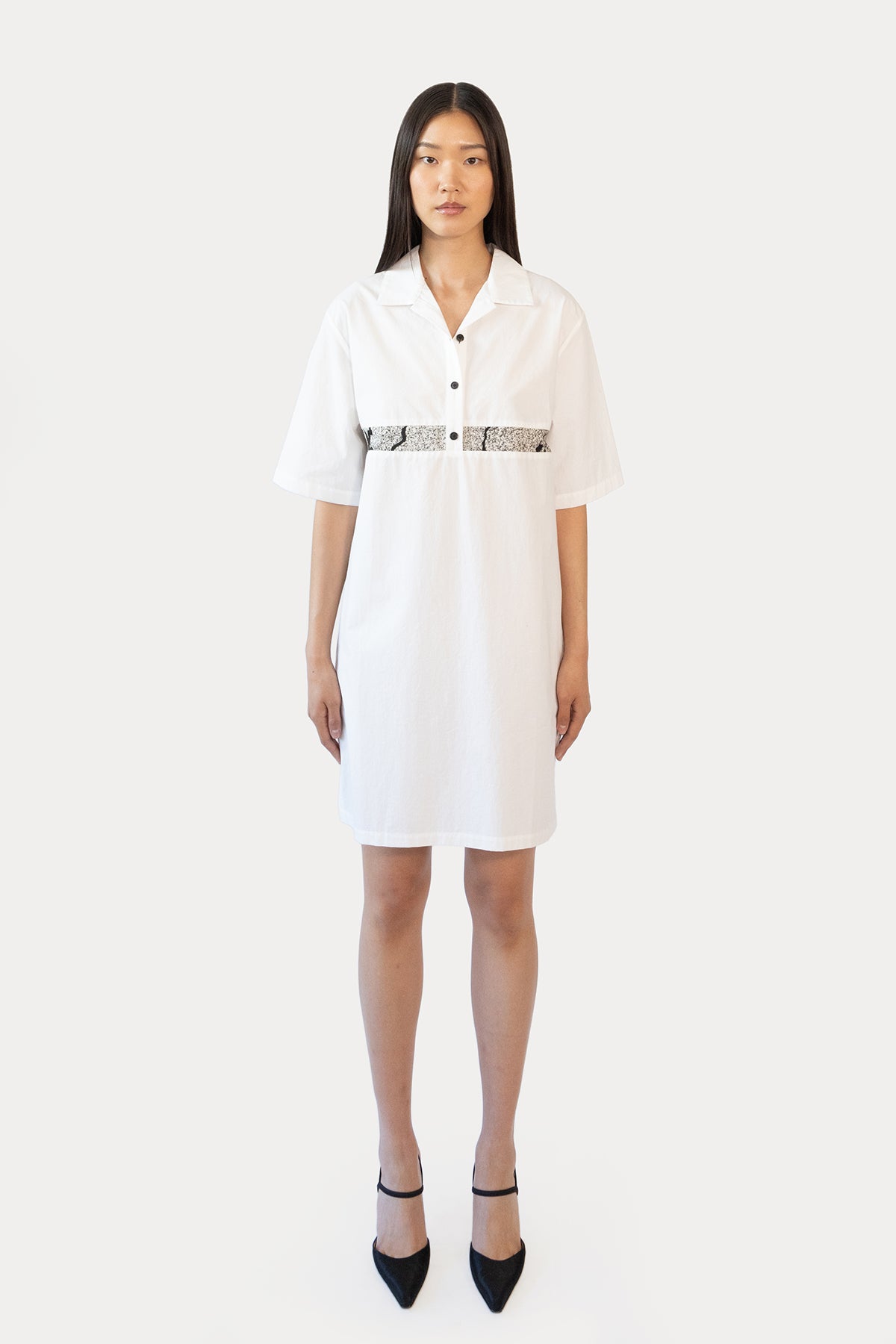 Polo Dress in Poplin