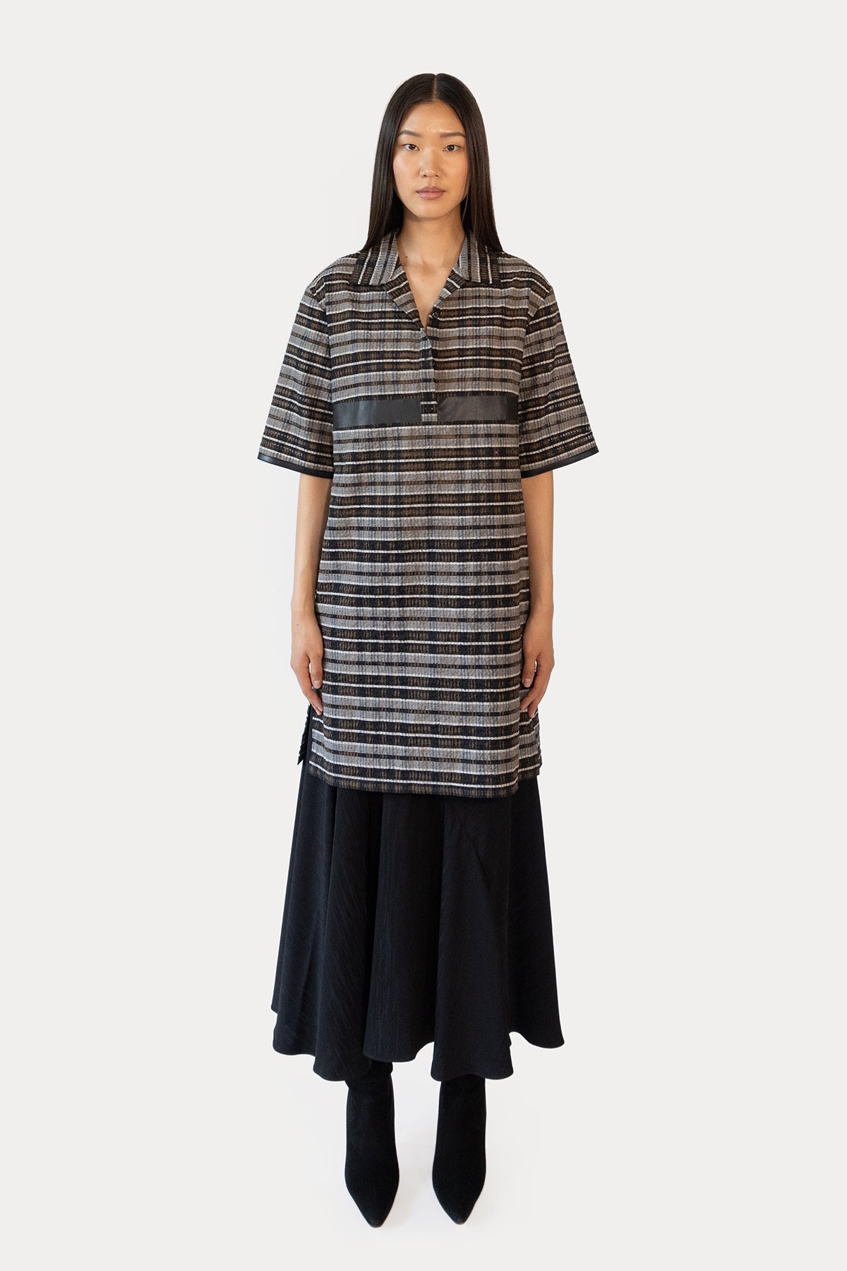 Polo Dress in Plaid