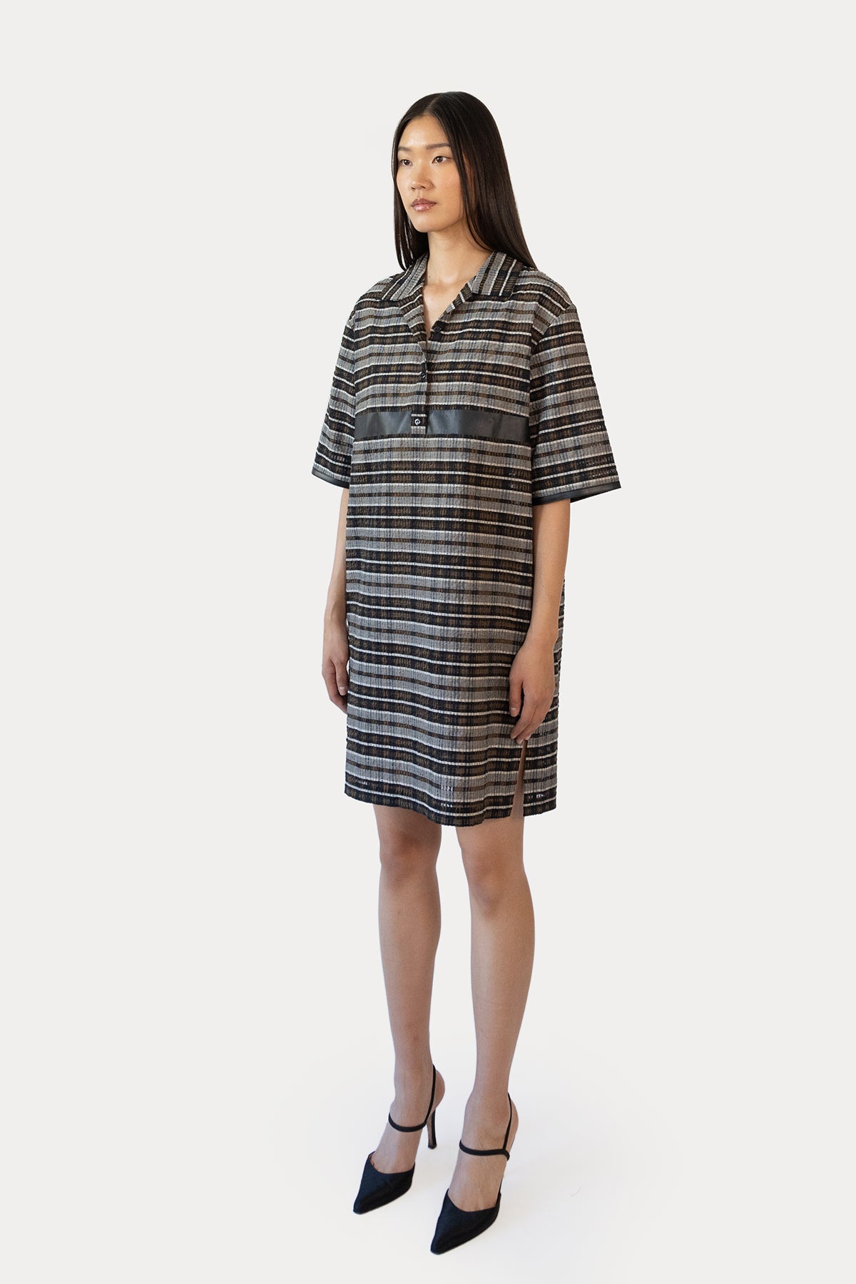 Polo Dress in Plaid